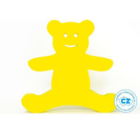 Marimex Deska plavecká Medvídek 340x290x38 mm - žlutá