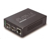 Planet GT-1205A Konvertor, 1x 10/100/1000Base-T RJ-45, 2x 100/1000Base-X SFP