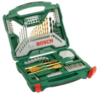 BOSCH 70dílná sada X-Line s povlakem TiN