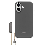 Apple Beats iPhone 17 Kickstand Case with MagSafe and Camera Control - Granite Gray