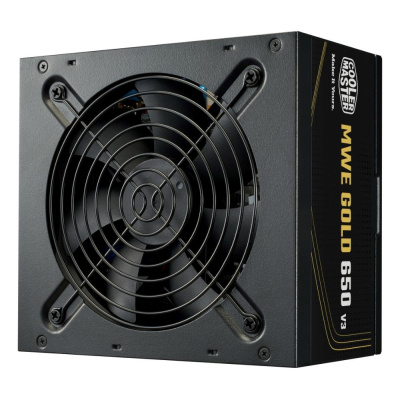 Cooler Master zdroj MWE Gold 650W V3, 120mm, 80+ Gold, ATX 3.1