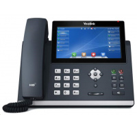 Yealink SIP-T48U IP telefon, 7" 800x480 barevný dotykový, 2x RJ45 10/100/1000, PoE, 16x SIP, 1x USB, bez adaptéru