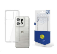 3mk ochranný kryt Clear Case pro Motorola Moto Edge 50 Ultra, čirá