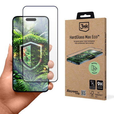 3mk tvrzené sklo HardGlass Max Eco pro Apple iPhone 16 Pro Max
