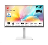 MSI LCD Modern MD2412PW, 23.8", 1920 x 1080, IPS, 100Hz, VESA 75x75, White