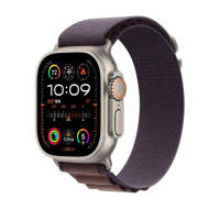 APPLE Watch Ultra 2 GPS + Cellular, 49mm Titanium Case with Indigo Alpine Loop - Small