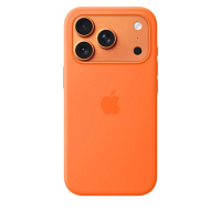 Apple iPhone 17 Pro Silicone Case with MagSafe – Orange