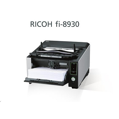 RICOH skener Fi-8930 A3, color, duplex, 130ppm v barvě 300dpi, USB 3.2 + RJ-45, ADF 750, Z: 12M