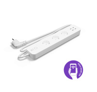 Tesla Smart Power Strip 3 + 4 USB - polepeno