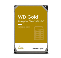 WD GOLD WD4004FRYZ 4TB, SATA III 3.5", 256MB 7200RPM, 267MB/s, CMR, Enterprise