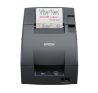 Epson TM-U220IIB, ERC38B, cutter, LPT, white