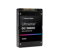 WD SSD 15.36TB Ultrastar DC SN650, PCIe Gen4, (R:6600, W:2800MB/s), RI-1DW/D BICS5 ISE