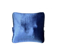 ELEEELS H1D Shiatsu masážní polštář Deluxe, lesklá modrá