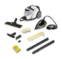Kärcher SC 5 EasyFix Iron parní čistič, 2250 W, 4.2 bar, zabíjí až 99.999 % virů a 99,99 % bakterií, napařovací žehlička