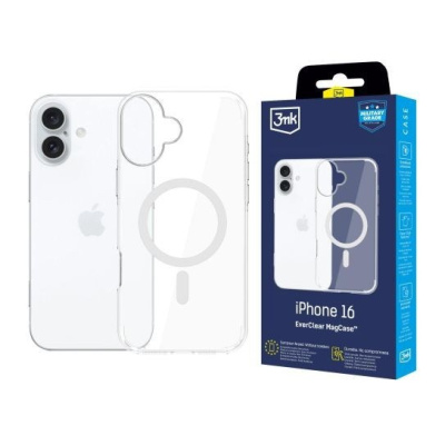 3mk ochranný kryt EverClear Magcase pro Apple iPhone 16