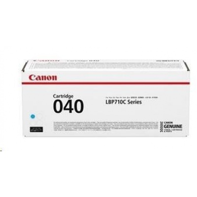 Canon TONER  CRG-040M purpurová pro i-SENSYS LBP710Cx, LBP712Cx, LBP7780Cx (5400 str.)