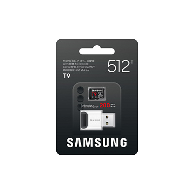 Samsung T9 microSD 512GB + USB Adaptér