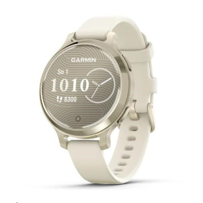 Garmin Lily 2 Active Lunar Gold Bone silicon band, EU