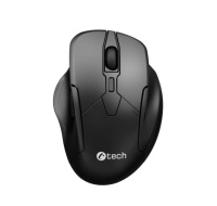 C-TECH Myš WLM-17, Bezdrátová, černá