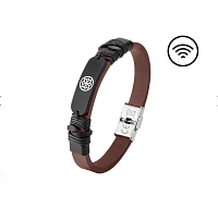CARNEO PAY Fashion bracelet Iron spirit brown