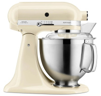 KitchenAid Artisan 5KSM185PSEAC Kuchyňský robot - 10 rychlostí, planetární systém, celokovová konstrukce, mandlová