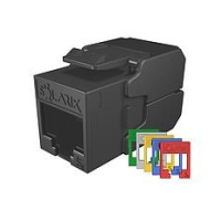 Solarix Samořezný keystone CAT5E UTP SXKJ-5E-UTP-RAL-SA, RAL FIT moduly, SECURE CAP