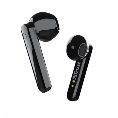 TRUST sluchátka Primo Touch Bluetooth Wireless Earphones - black