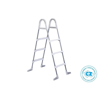 Marimex schůdky k bazénům - výška stěny do 1,07 m - šedé