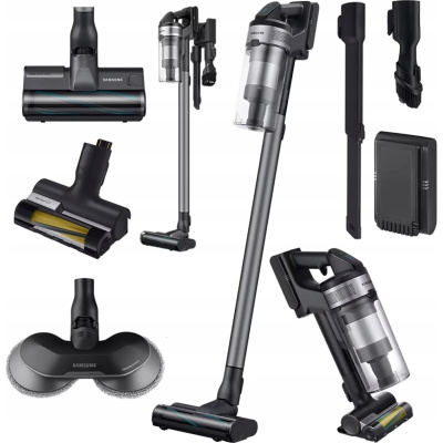 Samsung Stick vacuum AC Dry HEPA Bagless 0.8 L 550 W Black, Grey, EU