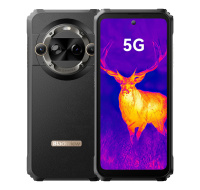 Rugged Smartphone Blackview BL9000 Pro 5G D-8020 12GB 512GB 8800-120W A14-D4, Thermal, Watch Display, Black