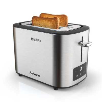BAZAR - Rohnson digitální topinkovač s dotykovým ovládáním - Poškozený obal (Komplet)