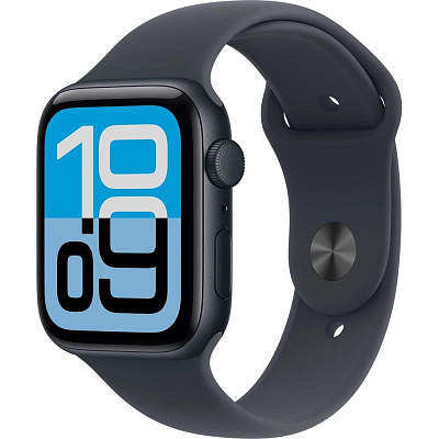 Apple Watch SE 3 GPS 40mm Midnight Aluminium Case with Midnight Sport Band - M/L