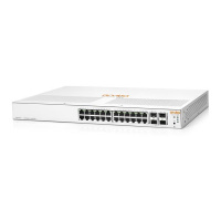 HPE Networking Instant On Switch 24p Gigabit 4p SFP+ (fanless) 1930 (JL682A)