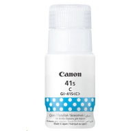 Canon Cartridge GI-41S C azurová pro PIXMA G3420/G3430/G3460/G3470/G3480/G4470 (4 400 str.)