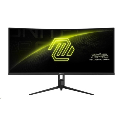 MSI LCD MAG 342CQR E2, 34" 3440x1440, VA, 180Hz, 4ms, VESA 75x75mm, N/A, Black