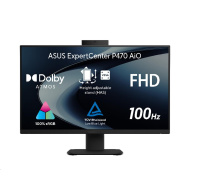 ASUS PC AiO ExpertCenter P4 (P470VAK-BPE058W), i5-13420H, 27" FHD, 16GB, 1TB SSD, UHD, W11 Home, Black