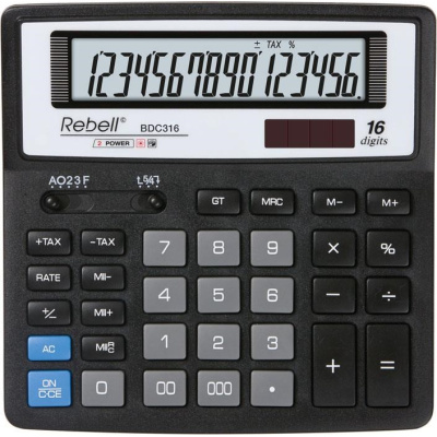 REBELL kalkulačka - RE-BDC316 BX