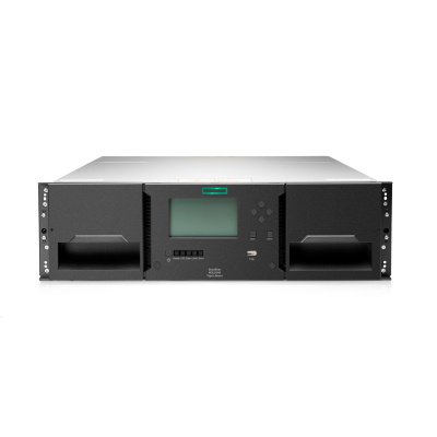 HPE Storage MSL3040 Tape Library 1x MSL LTO-9 Fibre Channel 20x LTO-9 45TB Data Cartridges