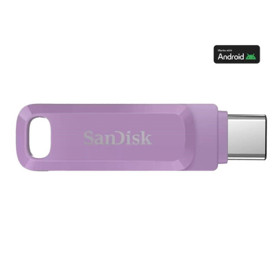 SanDisk Flash Disk 1TB Ultra Dual Drive Go, USB-C 3.2, fialová