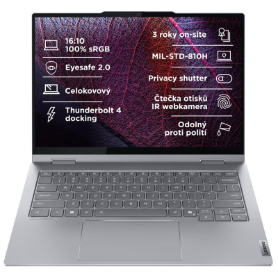 LENOVO NTB ThinkBook 14 2-in-1 G5 - Ultra7 255U,14" WUXGA Touch,32GB,1TBSSD,FHD+IRcam,W11P