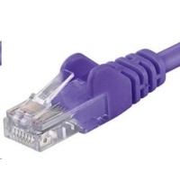 PREMIUMCORD Patch kabel UTP RJ45-RJ45 CAT5e 2m fialová