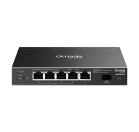 TP-Link OMADA switch SG2206MP (5xGbE,1xSFP,4xPoE+,63W,fanless)
