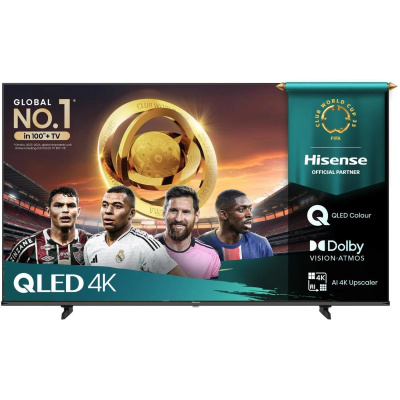 Hisense 55 TV, 4K Ultra HD, HDR, Dolby Vision, Miracast, herní režim, Apple Airplay 2