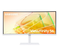 SAMSUNG MT LED LCD Monitor 34" ViewFinity LS34C650TAUXEN - prohnutý,VA,3440x1440,5ms,100Hz,HDMI,DisplayPort