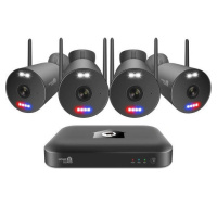iGET HOMEGUARD HGNVK109104 - Wireless 3K NVR 10CH + 4x WiFi 3K kamera