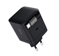 TRUST Nabíječka MAXO 65W, s kabelem, USB-C, černá