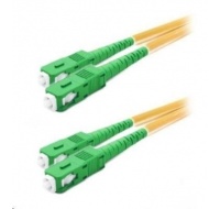 Duplexní patch kabel SM 9/125, OS2, SC(APC)-SC(APC), LS0H, 10m