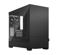 FRACTAL DESIGN skříň Pop Mini Silent Black TG Clear Tint, 2x USB 3.0, bez zdroje, mATX