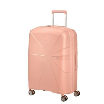American Tourister STARVIBE SPINNER 67/24 EXP TSA  METALLIC PEACH