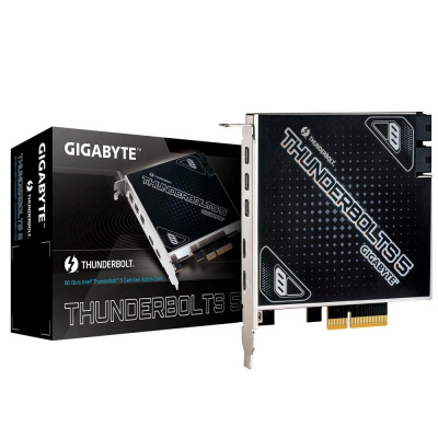 GIGABYTE rozšiřující karta Thunderbolts 5, PCIe 4.0x4, 3xMini-DP